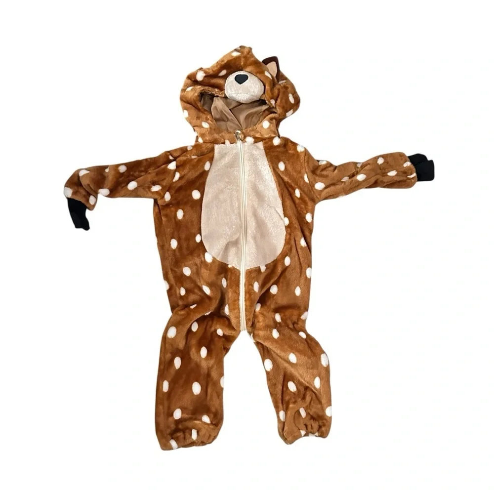 Spooktacular Creations Kids Deer Costume - Brown and White